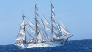 Nava-școală „Mircea” a încheiat regata internațională „Trofeul celor 5 Surori”