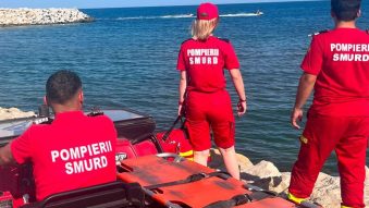 Persoană în pericol de înec în Mamaia Nord. Intervin echipaje SMURD și SAJ