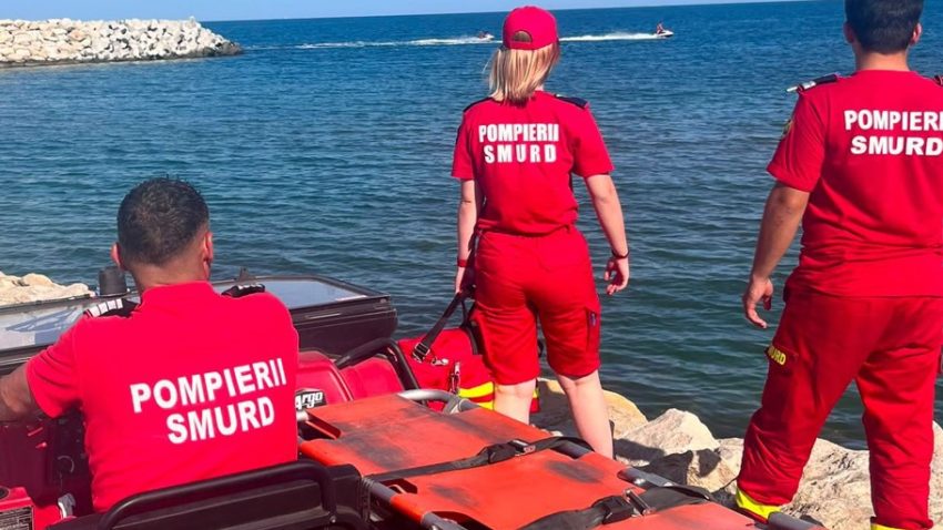 Persoană în pericol de înec în Mamaia Nord. Intervin echipaje SMURD și SAJ