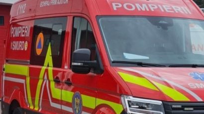 UPDATE | Accident rutier produs la ieșire din Techirghiol spre Agigea. Două persoane sunt posibil încarcerate