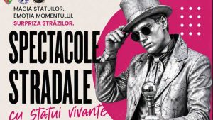 CONSTANȚA: Statuile vivante aduc farmecul Parisului de altădată în centrul orașului