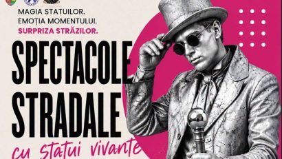 CONSTANȚA: Statuile vivante aduc farmecul Parisului de altădată în centrul orașului