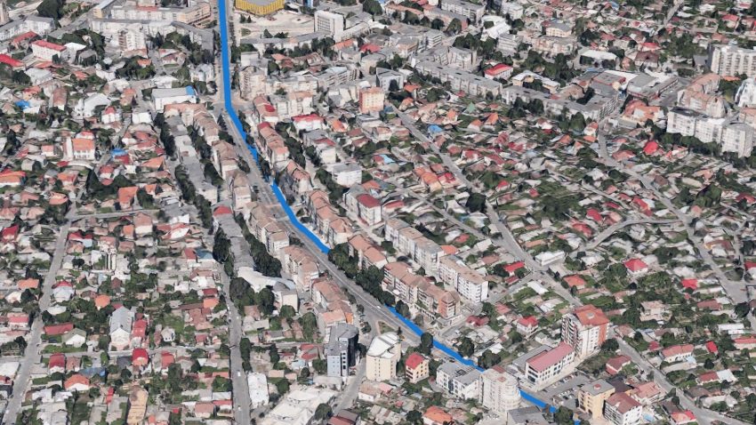 TULCEA: Risc de aglomerație pe principala arteră de intrare în municipiu