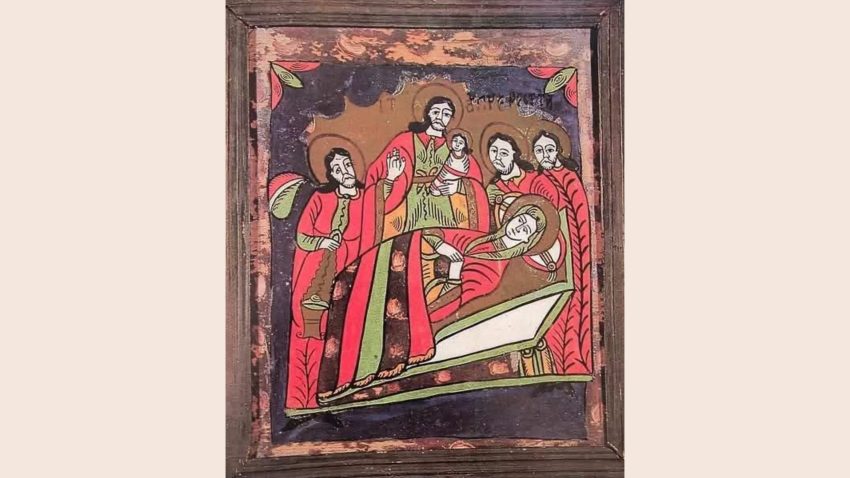 Atelier de icoane pe sticlă cu tema „Adormirea Maicii Domnului”, organizat de Muzeul de Artă Populară Constanța