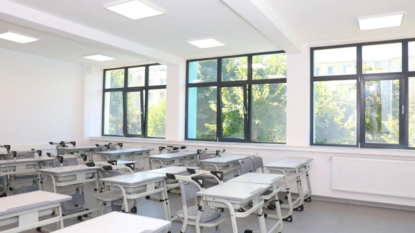 CONSTANȚA: Lucrările de modernizare și reabilitare a Liceului Teoretic „George Călinescu” au fost finalizate și recepționate