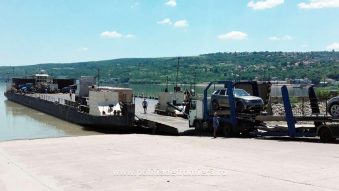 Cursa de bac Călărași-Ostrov a fost suspendată temporar