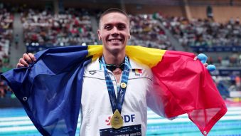 David Popovici, din nou campion european la 100 de metri liber