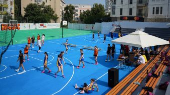 TULCEA: S-a redeschis Arena „Mircea” a Colegiului Național „Spiru Haret”
