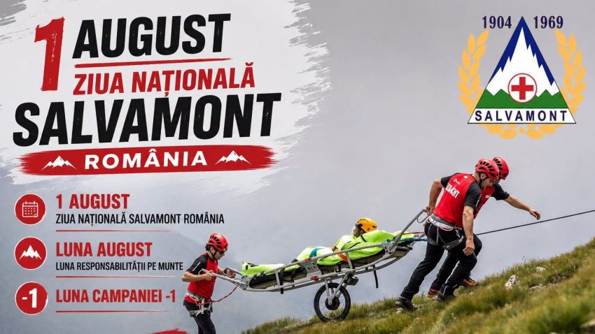 1 august – Ziua națională a Salvamont România