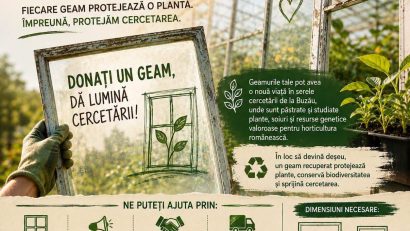 Stațiunea Legumicolă Buzău face un apel inedit pentru donații de geamuri vechi, în urma pagubelor produse de furtuni