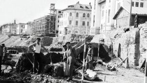 Se împlinesc 67 de ani de la descoperirea Edificiului Roman cu Mozaic