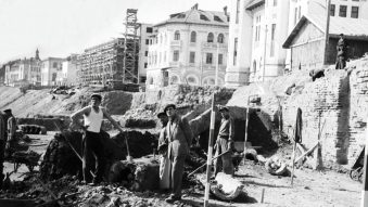 Se împlinesc 67 de ani de la descoperirea Edificiului Roman cu Mozaic