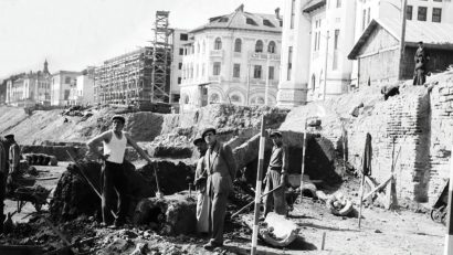 Se împlinesc 67 de ani de la descoperirea Edificiului Roman cu Mozaic