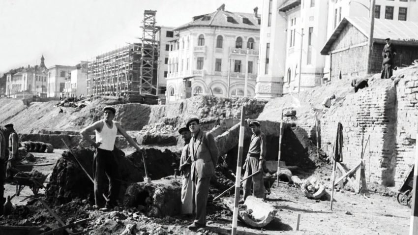 Se împlinesc 67 de ani de la descoperirea Edificiului Roman cu Mozaic