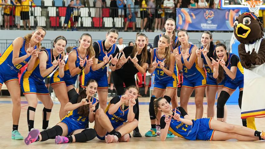 TULCEA: Victorie spectaculoasă cu Olanda și calificare în sferturi pentru naționala U18 de baschet