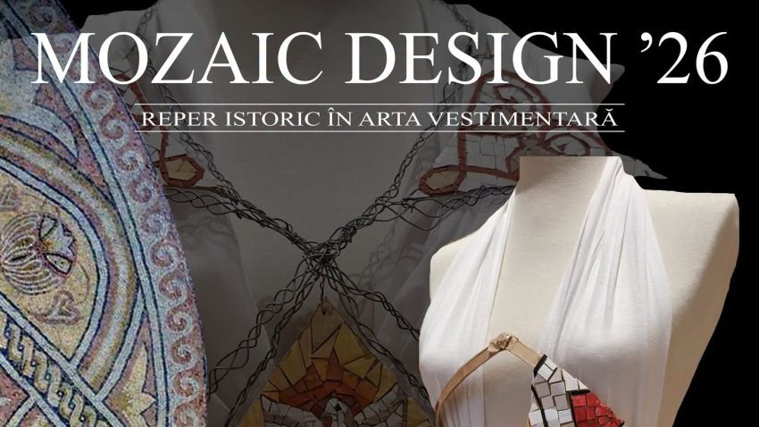 MINAC vernisează expoziția „Mozaic Design ’26” – patrimoniul roman, reinterpretat prin artă vestimentară