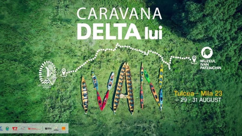 Caravana „Delta lui Ivan” – cinci ani de vâslit în ritm de pagaie, purtând mai departe visul și amintirea lui Ivan Patzaichin