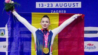 Gimnastică artistică: Aniela Tudor, medaliată cu aur la sărituri, la Europenele de junioare