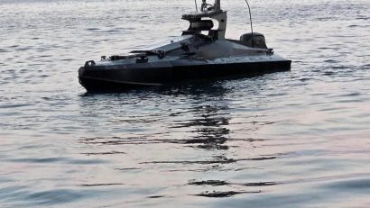 Ministrul Apărării: A fost vorba despre o singură dronă maritimă lovită de F16. Militarii EOD au distrus complet drona