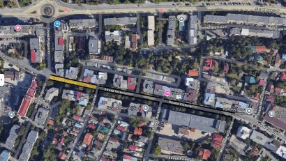 TULCEA: Lucrări de reabilitare pe strada Victoriei – trafic închis etapizat dinspre strada Podgoriilor
