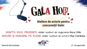 CONSTANȚA: Ateliere de actorie pentru concurenții Galei HOP, ediția 2026
