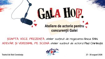 CONSTANȚA: Ateliere de actorie pentru concurenții Galei HOP, ediția 2026
