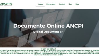 Aplicația e-Terra a fost repornită