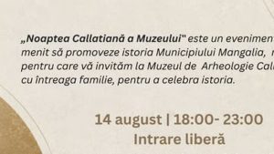 MANGALIA: Reconstituiri istorice, ateliere și muzică la „Noaptea Callatiană a Muzeului”