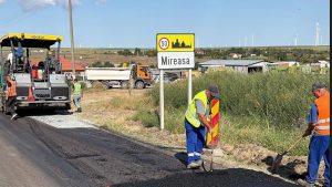 Județul CONSTANȚA: S-au încheiat lucrările de asfaltare pe DJ 225 Târgușor – Mireasa
