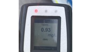 TULCEA: Șofer la un pas de comă alcoolică scos din trafic de polițiști