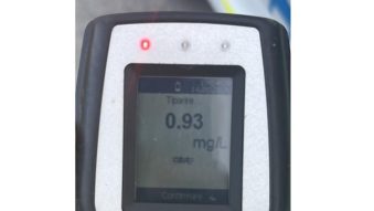 TULCEA: Șofer la un pas de comă alcoolică scos din trafic de polițiști