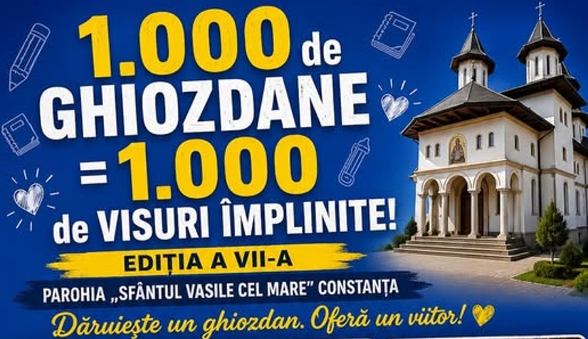 CONSTANȚA: Campania „1.000 de ghiozdane = 1.000 de visuri împlinite”