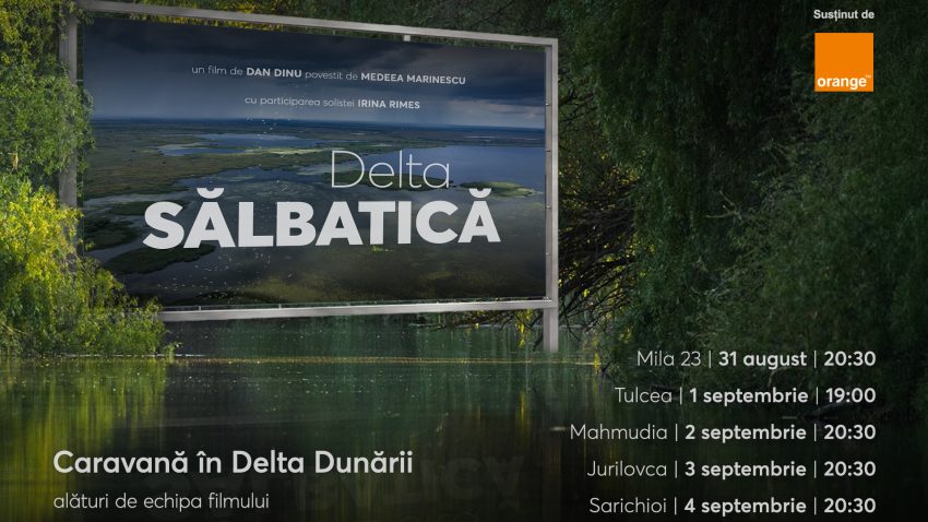 Documentarul „Delta Sălbatică”, proiectat în avanpremieră în Delta Dunării