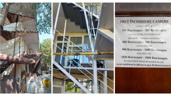 CONSTANȚA: Structură de închiriere camere, aparținând SC Pheonix Închirieri Imobiliare SRL, închisă de comisarii CJPC