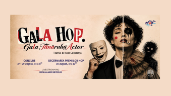 Gala Tânărului Actor HOP îşi desemnează câştigătorii la Teatrul de Stat Constanța