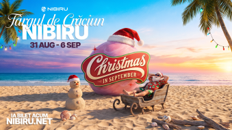 NIBIRU prelungește vara și aduce primul Christmas in September pe litoralul românesc