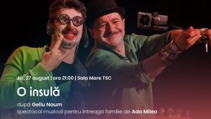 Spectacolul „O insulă” de astăzi se mută în Sala Mare a Teatrului de Stat Constanța
