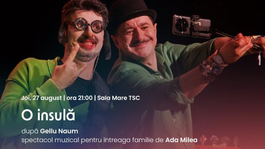 Spectacolul „O insulă” de astăzi se mută în Sala Mare a Teatrului de Stat Constanța