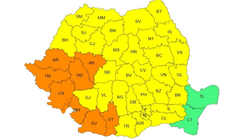Un nou val de caniculă va cuprinde toată țara