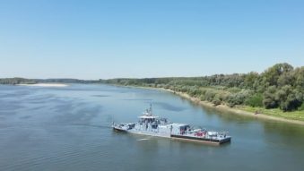 MApN intervine cu 100 de militari și 16 mijloace tehnice pentru a devia cursul Dunării spre Centrala de la Cernavodă