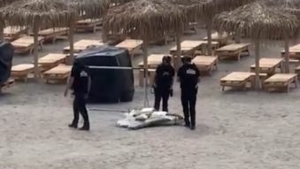Noi fragmente de drone descoperite pe litoral, la Olimp și lângă Cazinoul din Constanța