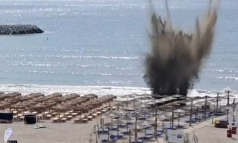 UPDATE: Drona găsită la Olimp avea încărcătură explozivă și a fost detonată controlat