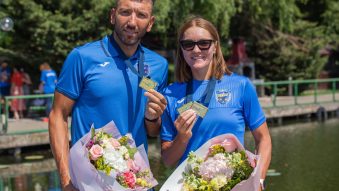 AUDIO | România a încheiat Campionatele Europene de Canotaj de la Varese pe primul loc în clasamentul pe medalii. Interviu cu soții Constantin și Adriana Adam