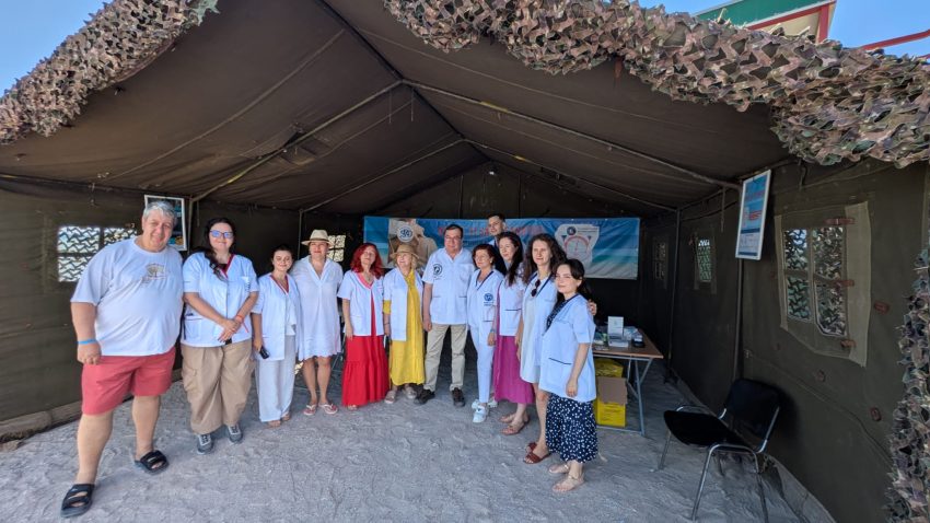 Screening oferit pe litoral de 46 de medici dermatologi, endocrinologi, pediatri și pneumologi