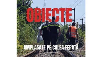 UPDATE | CFR S.A.: Obstacole amplasate intenționat în gabaritul căii ferate Constanța – Mangalia