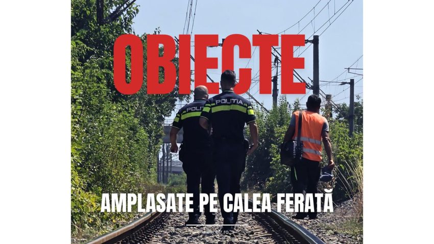 CFR S.A.: Obstacole amplasate intenționat în gabaritul căii ferate Constanța – Mangalia