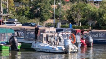 FOTO | Două motoare de ambarcațiune căutate de autoritățile din Suedia, depistate de polițiștii de frontieră din cadrul Gărzii de Coastă