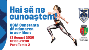 Eveniment organizat în „Parcul Tomis 2” de CSM Constanța