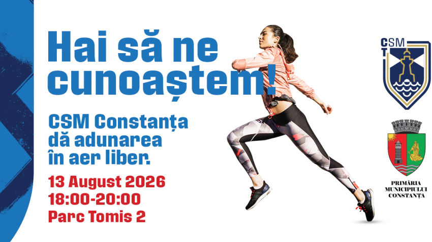 Eveniment organizat în „Parcul Tomis 2” de CSM Constanța