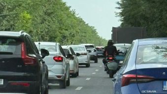 Trafic îngreunat pe autostrăzile A2 și A4 spre litoral, precum și pe DN39, în zona Eforie Nord